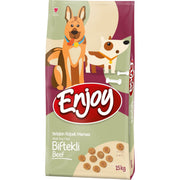 Biftekli Yetişkin Köpek Maması 15 kg Premium Kalite Enerjik ve Mutlu Köpekler İçin
