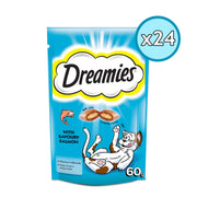Dreamies Mega Somonlu Kedi Ödül Maması 180 Gr 24 Adet