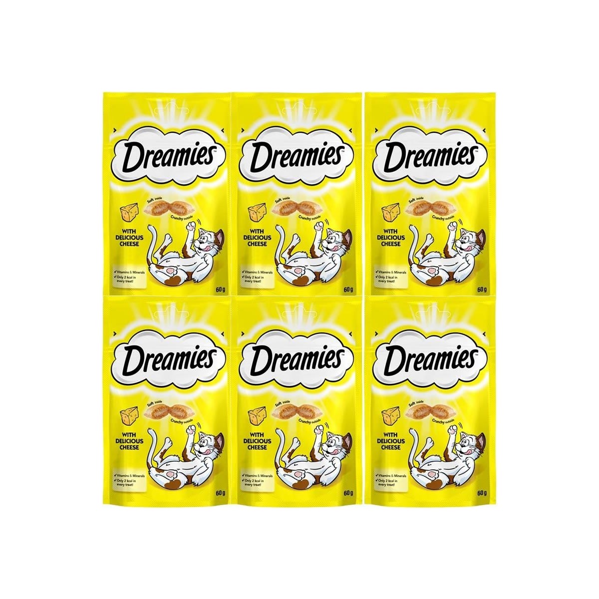 Dreamies Peynirli Yetişkin Kedi Ödül Maması 60 Gr 6 Adet