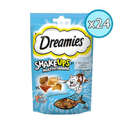Dreamies Shake Ups Multivitamin Deniz Ürünleri Kedi Ödül Maması 55 Gr 24 Adet
