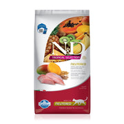 N&D Az Tahıllı Tavuk Etli Tropik Meyveli Kısırlaştırılmış Yetişkin Kedi Maması 10 Kg