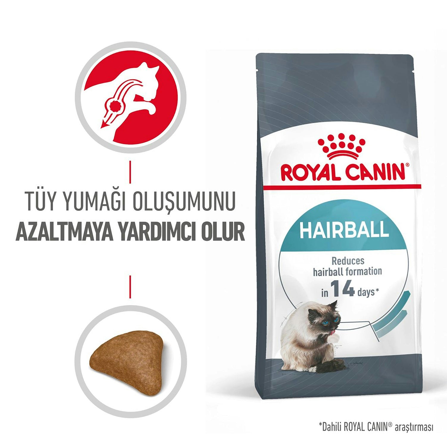 Royal Canin Hairball Tüy Yumağı Azaltan Yetişkin Kedi Maması 2 Kg