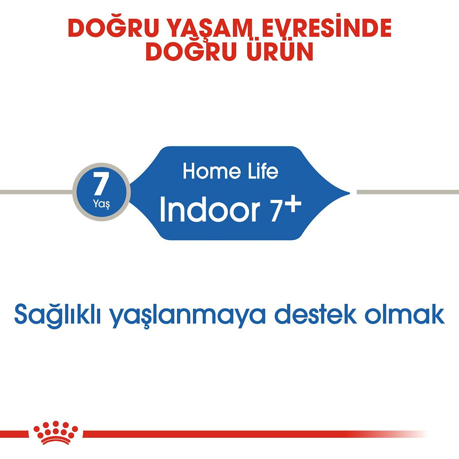 Royal Canin Indoor 7+ Yaş Ev Kedileri İçin Yetişkin Kedi Maması 1.5 Kg
