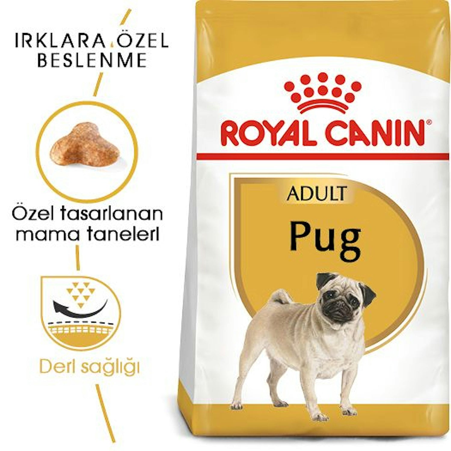 Royal Canin Pug Yetişkin Köpek Maması 1.5 Kg