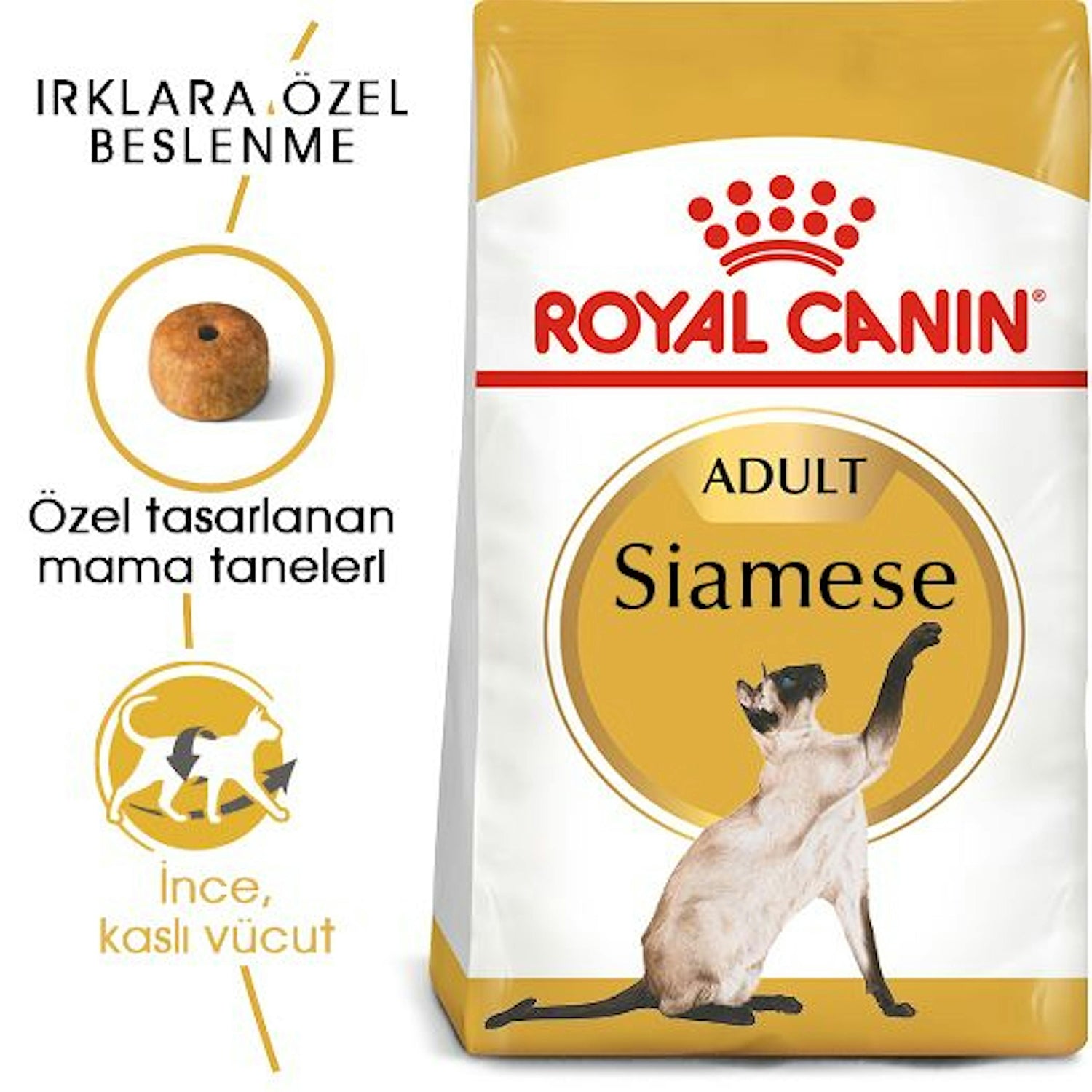 Royal Canin Siamese Yetişkin Siyam Kedisi Maması 2 Kg