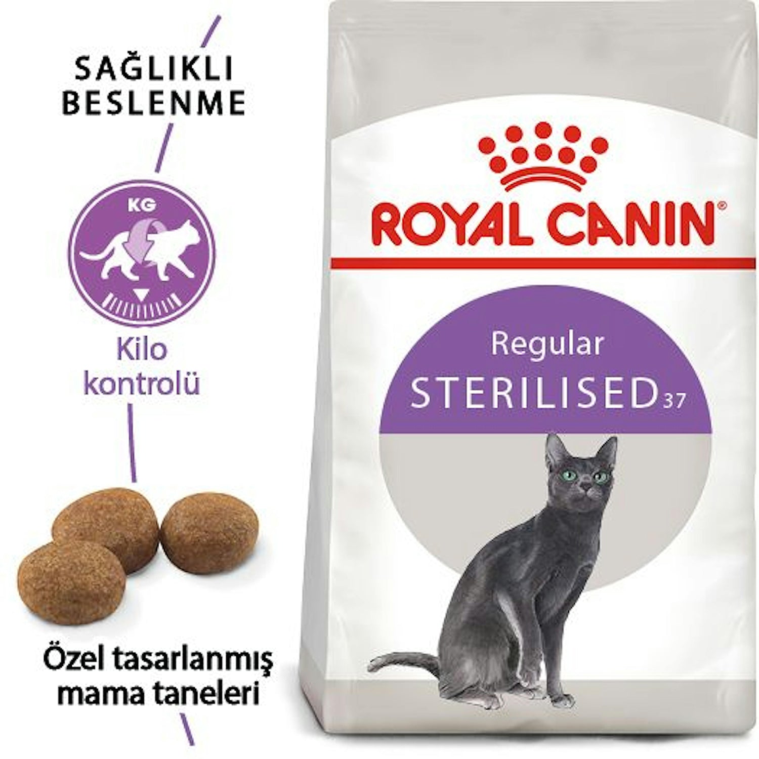 Royal Canin Sterilised 37 Kısırlaştırılmış Yetişkin Kedi Maması 15 Kg