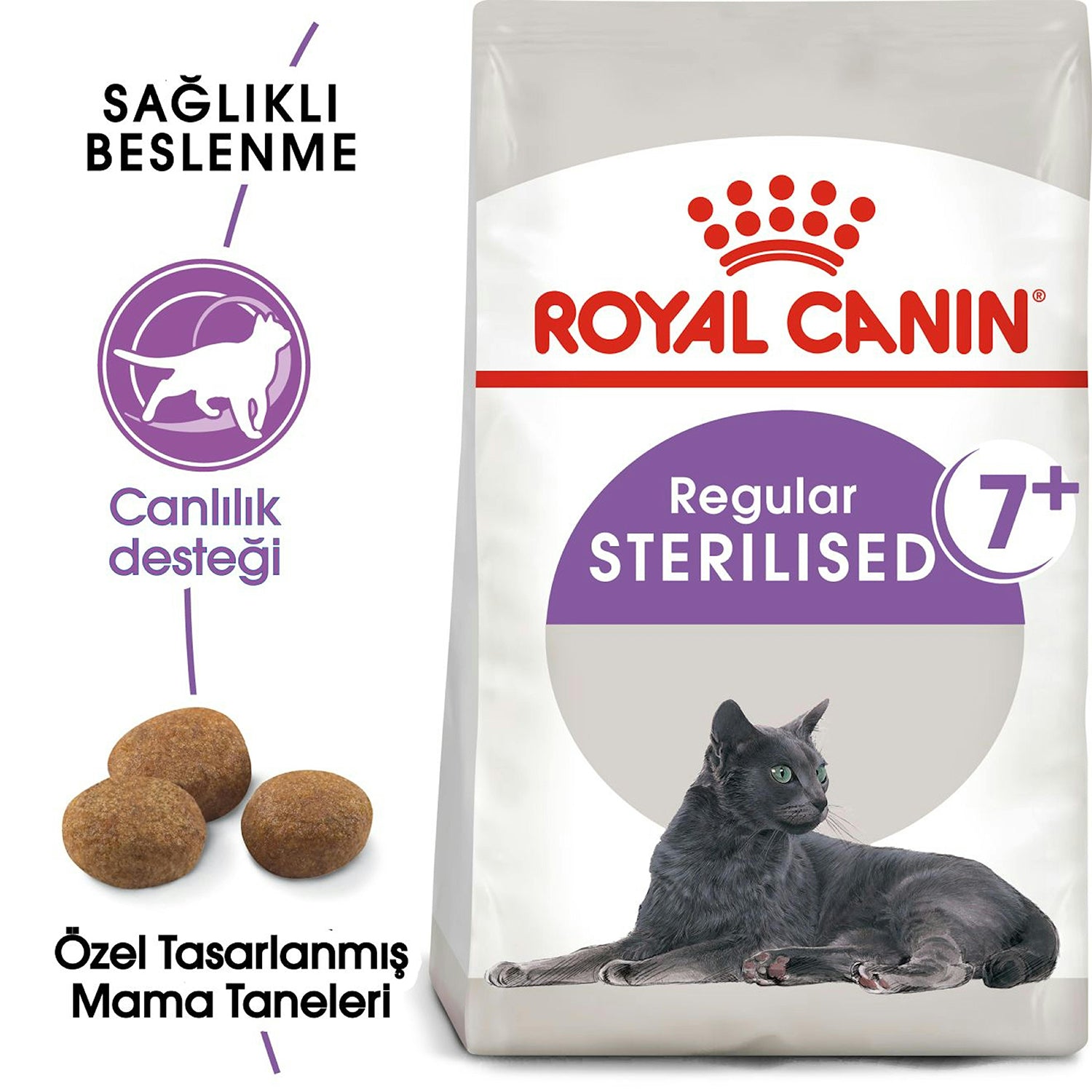 Royal Canin Sterilised 7+ Yaş Kısırlaştırılmış Yetişkin Kedi Maması 3.5 Kg