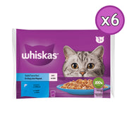 Whiskas 4x85 Gr Balık Favorileri Kedi Yaş Maması 6 Adet